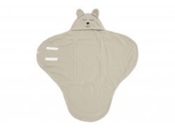 Jollein Zavinovačka medvídek Boucle Olive Green