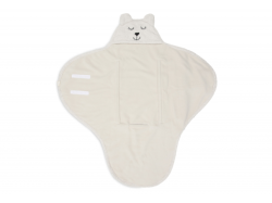 Zavinovačka medvídek Jollein Boucle Oatmeal