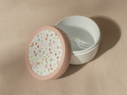Little Dutch Box na ovoce s vidličkou Květiny a motýli
