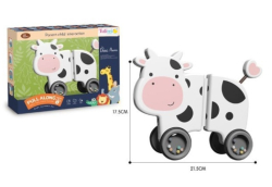 Edukační hračka, tahací Maxi Kravička