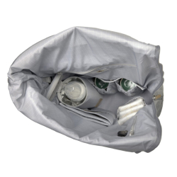 LÄSSIG Green Label Rolltop Backpack grey mélange 