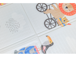 TAF TOYS HRACÍ DEKA PĚNOVÁ SAVANA