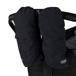 Rukavice Voksi Stroller Mitten black light grey  