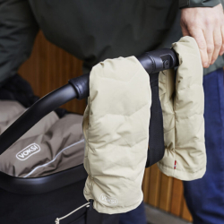 Rukavice Voksi Stroller Mitten black light grey  