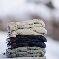 Rukavice Voksi Stroller Mitten black light grey  