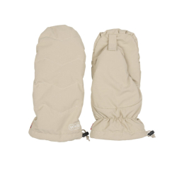 Voksi Stroller Mitten 2025 seashell sand light grey 