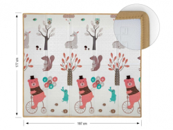 Skládací pěnová podložka Milly Mally