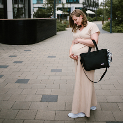 Stylová taška ke kočárku COCO černá