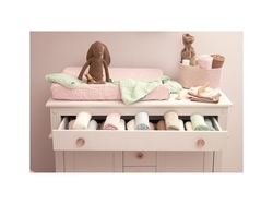 Meyco Mušelínové pleny 3-balení -  Offwhite/soft green/forest green