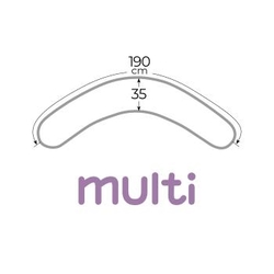 Kojící polštář Cebuška PHYSIO Multi Unicorn