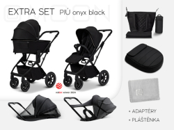Moon PIÚ extra set black chrome - ONYX BLACK 2025
