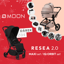 MOON Resea 2.0 Maxi set - MOSS + dárek kočárek Zoe