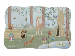 Little Dutch Puzzle pěnové do koupele Forest Friends