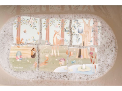 Little Dutch Puzzle pěnové do koupele Forest Friends