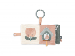 Jollein Textilní knížka s aktivitami Lovely Birds