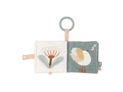 Jollein Textilní knížka s aktivitami Lovely Birds