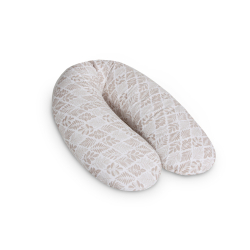 Kojící polštář PHYSIO Multi Žerzej Brown Leaves