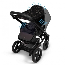 Clona Dooky  Romantic Leaves Black