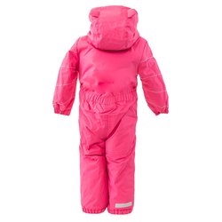 Overal zimní s kožíškem Pidilidi růžový zajíc