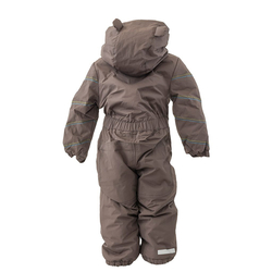 Overal zimní s kožíškem Pidilidi hnědý