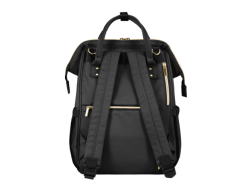 KikkaBoo Přebalovací batoh Siena Black & Gold