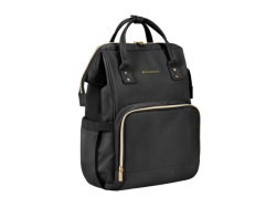 KikkaBoo Přebalovací batoh Siena Black & Gold