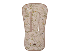 KikkaBoo Sedací podložka do kočárku Secret Garden Beige