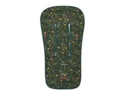 KikkaBoo Sedací podložka do kočárku Secret Garden Green