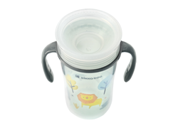 KikkaBoo Hrnek trénovací 360° 300ml 12m+ Lion