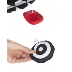 CANPOL BABIES Kontrastní plyšový kolotoč s melodiemi Sensory