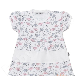 kojenecké šatičky s kytičkami -vel.62