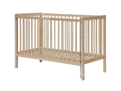Dětská postýlka - Scarlett DOMINIK ECO (borovice), stahovací bočnice - 120 x 60 cm