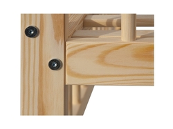 Dětská postýlka - Scarlett DOMINIK ECO (borovice), stahovací bočnice - 120 x 60 cm