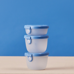 Sada krabiček B.Box Snack tubs 3ks - modré