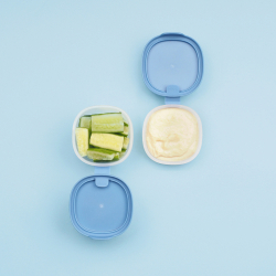 Sada krabiček B.Box Snack tubs 3ks - modré