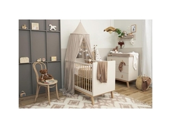 Deka Meyco Waffle Teddy fleece - Sand