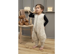 Jumper Rib Mini Spot vel.92 - Sand melange