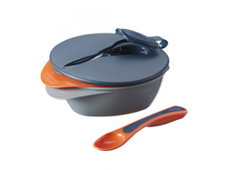 TOMMEE TIPPEE MISKY PRO SNADNÉ NABÍRÁNÍ 2 KS, S VÍČKEM A LŽIČKOU