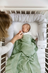 VINTER & BLOOM Deka Single Muslin Organic Meadow Green