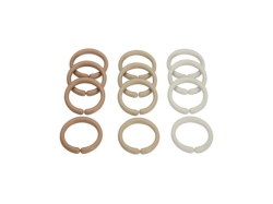 Little Dutch Spojovací kroužky řetěz Beige