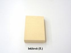 Prostěradlo froté 120x60 cm béžová