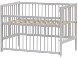 postýlka Dominik bílá - stahovací bok