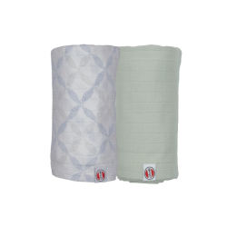 LODGER Swaddler Solid Matcha Peppermint/Blue Fogg