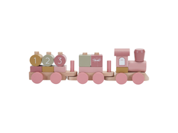 Little Dutch Vláček dřevěný Pink Flowers