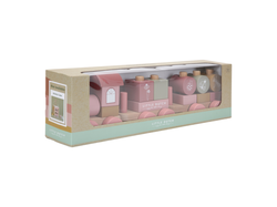 Little Dutch Vláček dřevěný Pink Flowers