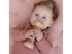 Little Dutch Chrastítko přesýpací hodiny Květiny a motýli