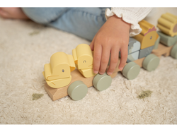 Little Dutch Vláček dřevěný slepička Farma