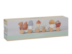 Little Dutch Vláček dřevěný veverka Forest Friends