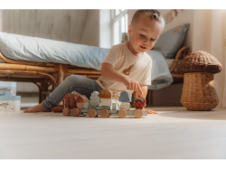 Little Dutch Vláček dřevěný veverka Forest Friends