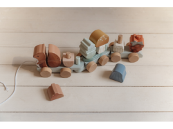 Little Dutch Vláček dřevěný veverka Forest Friends